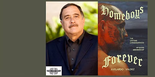 Avelardo Valdez, author of HOMEBOYS FOREVER - a Boswell event