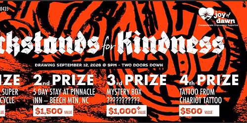 Kickstands for Kindness Charity Raffle