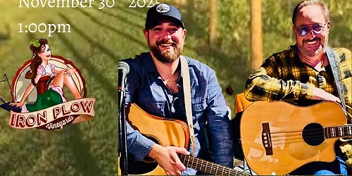 Radio Fiction Duo at Iron Plow Vineyards 