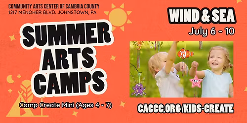 Wind & Sea (Camp Create Mini - Ages 4 - 7)