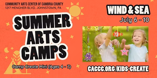 Wind & Sea (Camp Create Mini - Ages 4 - 7)