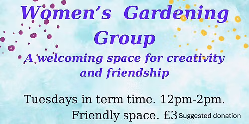 Women's art and gardening group