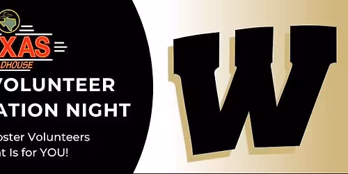 WABC Volunteer Appreciation Night at Texas Roadhouse