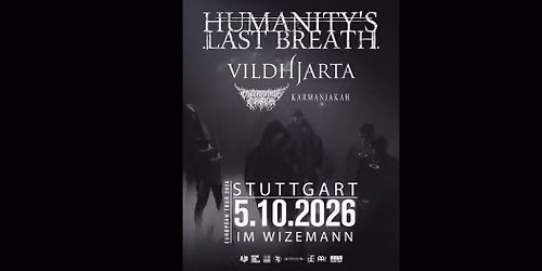 Humanity's Last Breath Stuttgart with Vildhjarta, Enterprise Earth and Karmanjakah