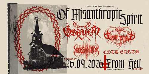 Graven, Cold Earth, Seeds of Hate, Stygian Temple