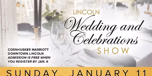 Lincoln Wedding and Celebrations Show 2026