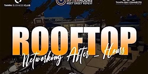 Rooftop Networking After-hours at Sterling Lounge. Free Appetizers