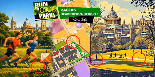 Run the Oxford Parks #5 - Headington Hill\/Oxford Brookes