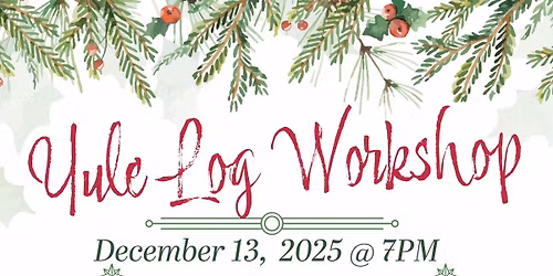 Yule log workshop with Ritual 