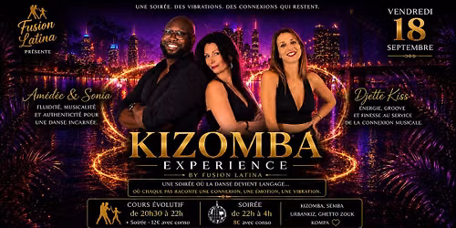 Soir\u00e9e 100% Kizomba Experience By Fusion Latina au Casa Club