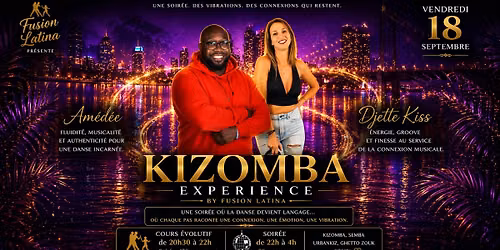 Soir\u00e9e 100% Kizomba Experience By Fusion Latina au Casa Club