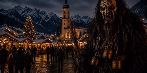 Krampus in the Bavarian Alps