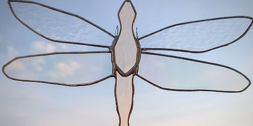 Stained Glass Dragonfly