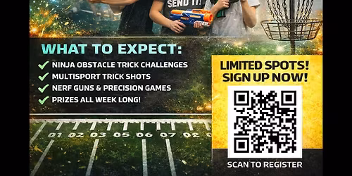 NINJA TRICKSHOT TAKEOVER CAMP