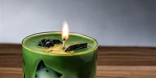 Matcha Candle Making