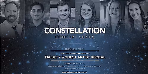 UAH Rocket City Reed Day presents a Faculty & Guest Recital