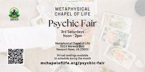 Psychic Fair (In-Person)