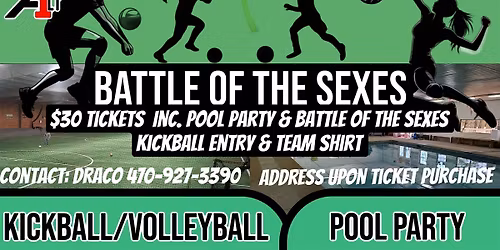 420 Battle of the Sexes Volleyball\/Kickball Pool Party