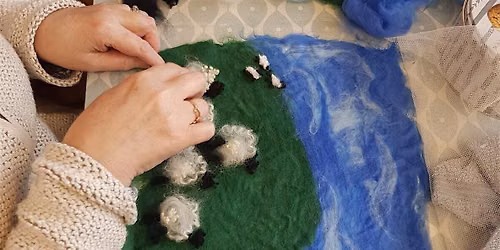 Felted picture fabulous class