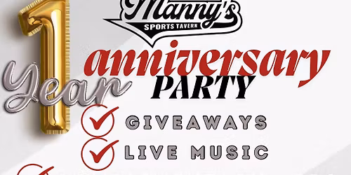 1 Year Anniversary Party