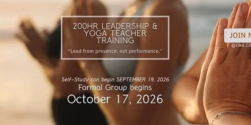 200hr Leadership & Yoga Teacher Training