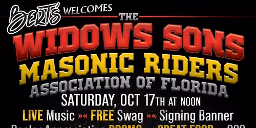 Widows Sons Masonic Riders of Florida!