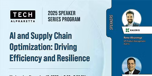 Speaker Series: AI & Supply Chain Optimization