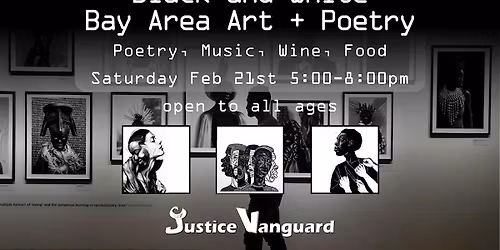 Black & White: Bay Area Art + Poetry Benefit