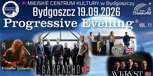 Progressive Evening vol.11 — Miejskie Centrum Kultury w Bydgoszczy