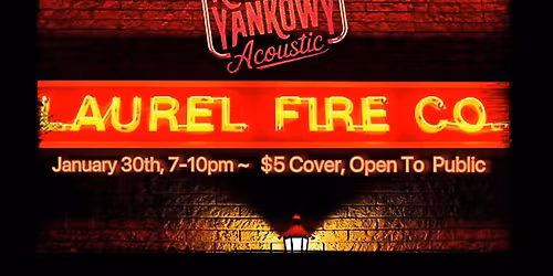 Kyle Yankowy at The Laurel Fire Co.