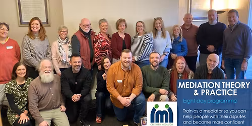 Mediation Theory & Practice - OCN Accredited 8 Day Course (Belfast)