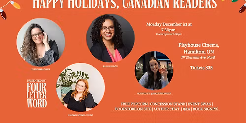 Four Letter Word Present: Jillian Meadows, Farah Heron & Hannah Bonam-Young