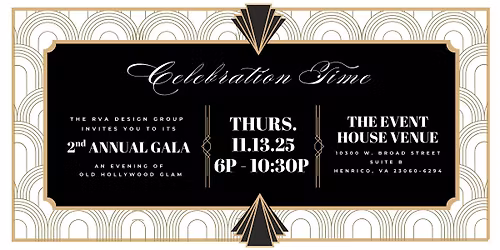 2nd Annual RVA Design Group Old Hollywood Gala