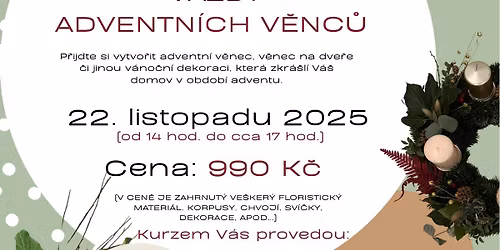 V\u00e1no\u010dn\u00ed workshop - vazby advetn\u00edch v\u011bnc\u016f v Nechvalick\u00e9 hospod\u011b