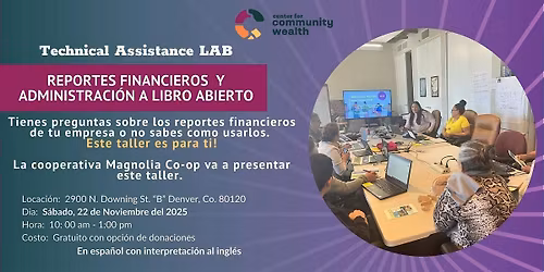 FINANCIAL REPORTS AND OPEN BOOK \/ REPORTES FINANCIEROS Y LIBRO ABIERTO