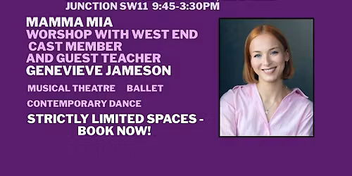 Day of Dance Half Term Mamma Mia Workshop