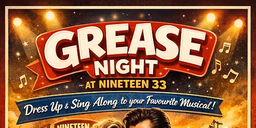 **SOLD OUT** Grease Night