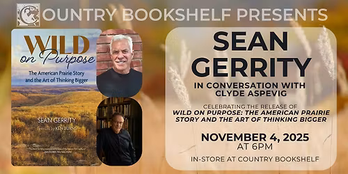 Sean Gerrity in Conversation with Clyde Aspevig