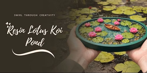 Lotus Koi Pond art