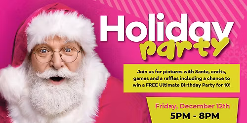 Family Holiday Party at Urban Air Cincinnati!