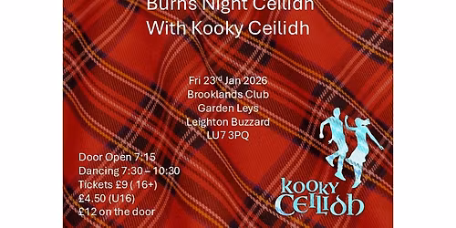 Burns Night Ceilidh