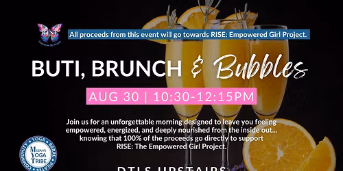 Buti, Brunch & Bubbles Fundraiser