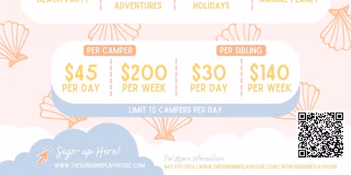 The Sunshine Playhouse Summer Camp!