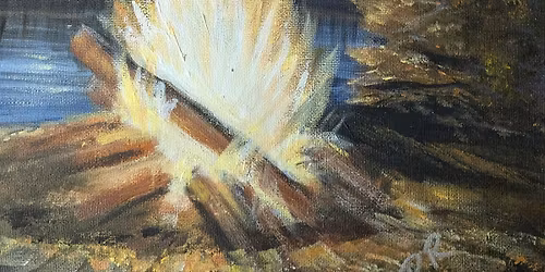 Bonfire Paint and Sip