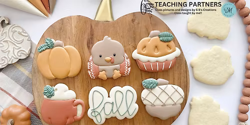 6:30PM Give Thanks Cookie decorating Class
