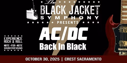 The Black Jacket Symphony Presents AC\/DC\u2019S \u2018BACK IN BLACK\u2019