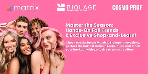 BSG DISCOVERY DAY WITH MATRIX AND BIOLAGE (Windsor)