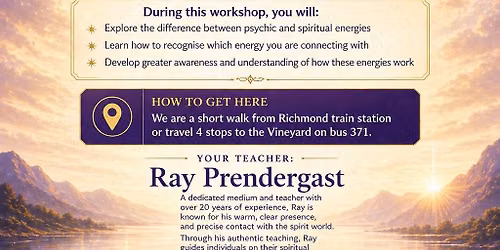 Understanding psychic and spiritual energies with Ray Prendergast