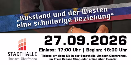 \u201eRussland und der Westen\u2013 eine schwierige Beziehung\u201c mit Prof. Dr. Gabriele Krone-Schmalz