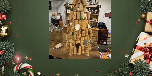 Sip and Create with Marcia: Cork Christmas Tree